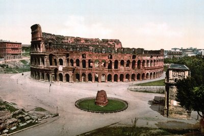 Roma. Vista del Coliseo. Fotocromo sd. hacia 1900. de Unknown photographer