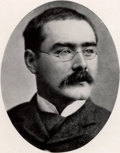 Rudyard Kipling (1865-1936) Periodista, novelista y poeta inglés (huella) de Unknown photographer
