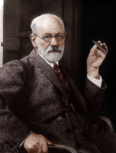 Sigmund Freud de Unknown photographer