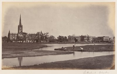 La Catedral y el Palacio del Obispo, Calcuta de Unknown photographer