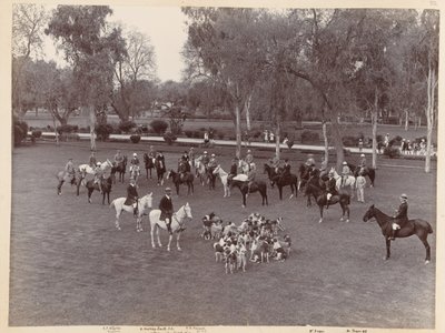 La caza en el valle de Peshawar de Unknown photographer