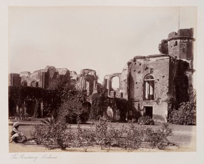 La Residencia Lucknow, c.1885 de Unknown photographer