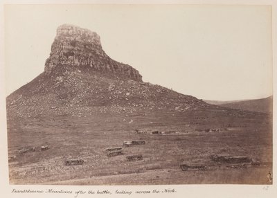 El campo de batalla de Isandlwana de Unknown photographer