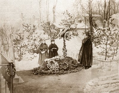 La familia del escritor ruso Fedor Dostoievski de Unknown photographer