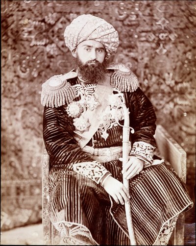 Turquestán - El Emir de Bukhura - A.D 1890. de Unknown photographer