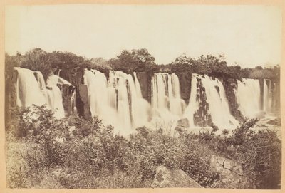 Cataratas Umgeni, Provincia de Natal, Sudáfrica, 1882 circa de Unknown photographer