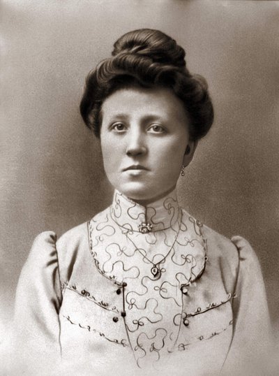 Retrato de Henriette Brull, la madre de George Simenon de Unknown photographer