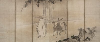 Su Shi So Shoku, principios de 1600s de Unkoku Tōgan