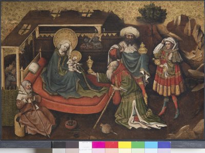 Adoración de los Reyes Magos de Upper Rheinish Master