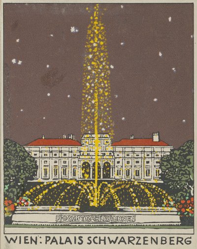 Viena: Palais Schwarzenberg, 1908 de Urban Janke.