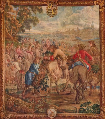 El Incendio de Lille, siglo XVII, 1923 de Urbanus Leyniers