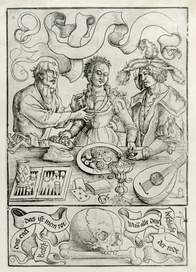 Amor mercenario, c.1511 (xilografía) de Urs (1485 1528) Graf