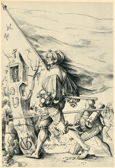 Mercenarios, 1516, 1943 de Urs Graf