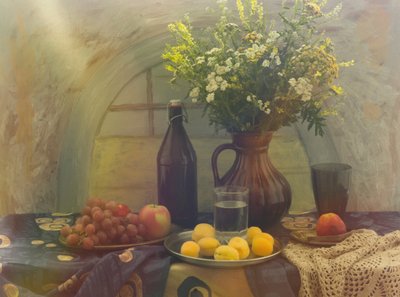 Fruta fresca y flores de UstinaGreen
