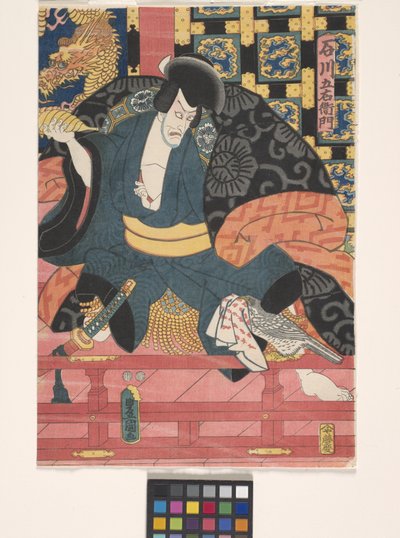 Ichikawa Ebiz? Como Ishikawa Goemon (xilografía en color) de Utagawa (1786 1865) Kunisada
