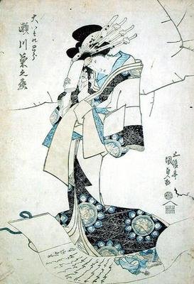 Retrato de una dama de Utagawa Kunisada