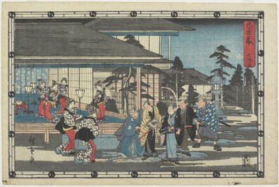 Acto 7, 1843-1847 de Utagawa Hiroshige