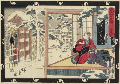 Acto 9, 1843-1847 de Utagawa Hiroshige