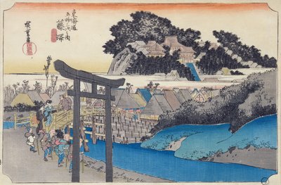 Fujisawa: el Yugyo-ji, o Shojoko-ji, templo budista de la secta Ji, de la serie 
