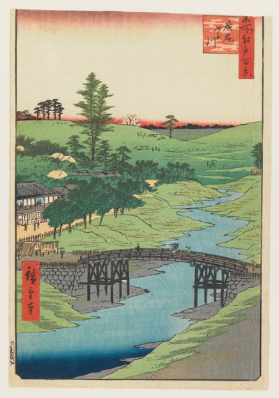 Río Furukawa, Hiroo de Utagawa Hiroshige