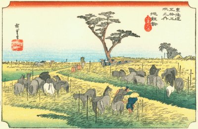 Hiroshige40 chirifu de Utagawa Hiroshige