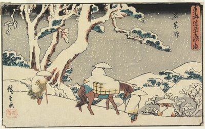 Ishiyakushi, 1841-42 de Utagawa Hiroshige
