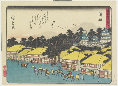 Mamamatsu, 1837-1844 de Utagawa Hiroshige