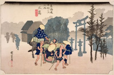 Niebla matutina en Mishima, de la serie 