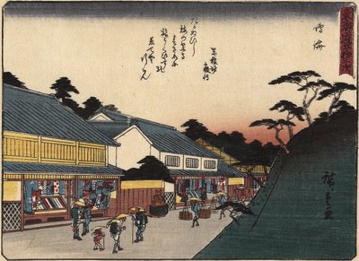 Narumi, 1837-1844 de Utagawa Hiroshige