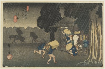 No.40 Suhara, 1830-1844 de Utagawa Hiroshige