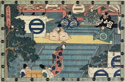 Prólogo, c. 1838 de Utagawa Hiroshige