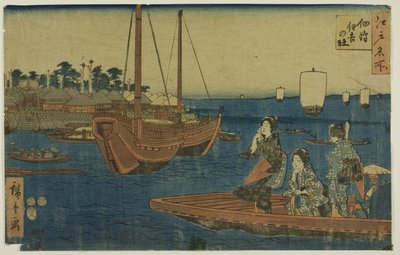 Grabado en madera de Utagawa Hiroshige