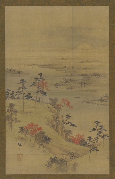 Paisaje de otoño de Utagawa Hiroshige II
