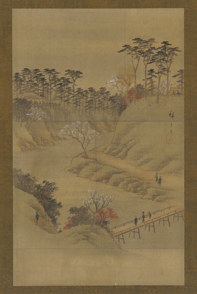Paisaje de verano, mediados del siglo XIX de Utagawa Hiroshige II