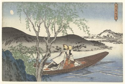 Hakubyo División Celes Miembro Een Asazuma Libro Ot Nave Asazuma (objeto de sonido de sangre CT) de Utagawa Kunisada (I)