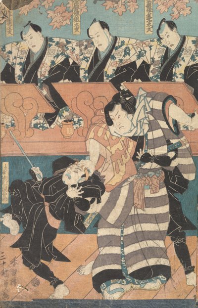 Álbum de treinta impresiones de actores de Utagawa Kunisada