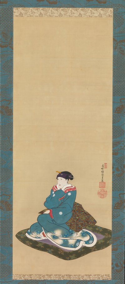 Retrato Memorial de Iwai Hanshiro VI, 1836 de Utagawa Kunisada