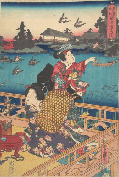 Impresión de Utagawa Kunisada