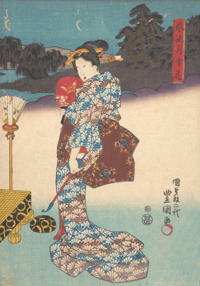 Impresión de Utagawa Kunisada