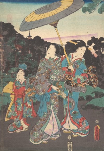 Impresión de Utagawa Kunisada
