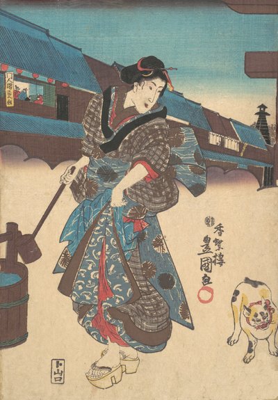 Impresión de Utagawa Kunisada