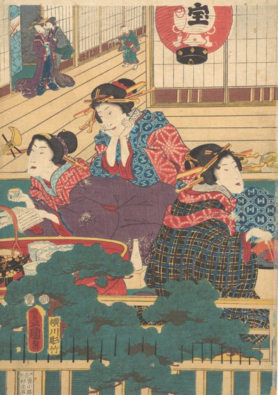 Impresión de Utagawa Kunisada