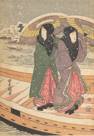 Impresión, siglo XIX de Utagawa Kunisada