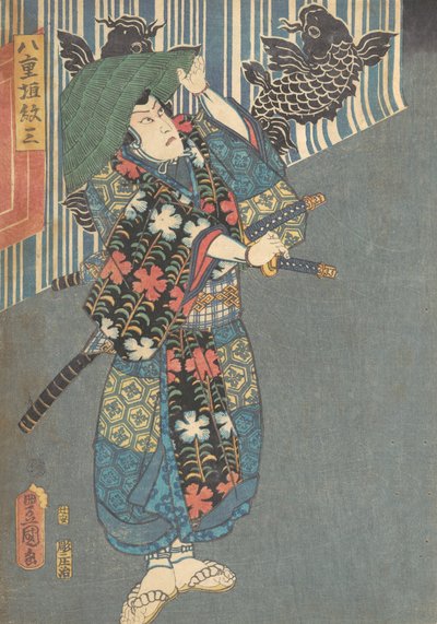 Impresión, siglo XIX de Utagawa Kunisada