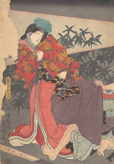 Impresión, siglo XIX de Utagawa Kunisada