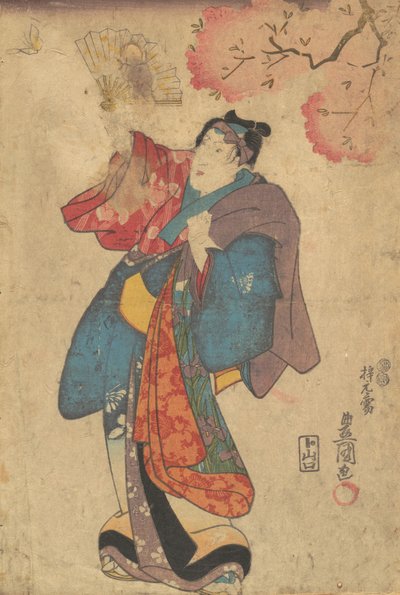 Impresión, siglo XIX de Utagawa Kunisada