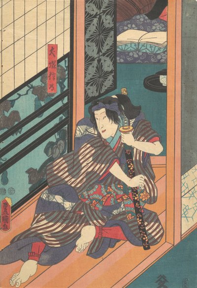 Impresión, siglo XIX de Utagawa Kunisada