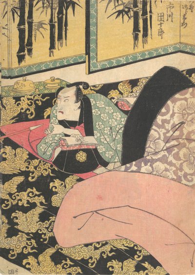 Impresión, siglo XIX de Utagawa Kunisada