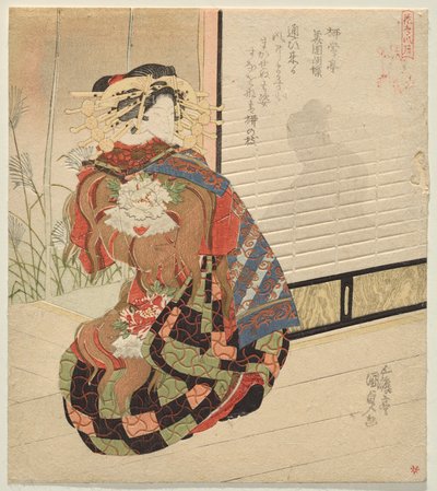 Viento, de la serie Pájaro y Flor, Viento y Luna de Utagawa Kunisada