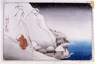 Vida de Nichiren de Utagawa Kuniyoshi